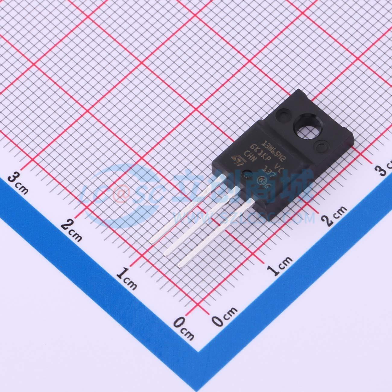 点击查看大图 STFU13N65M2实物图