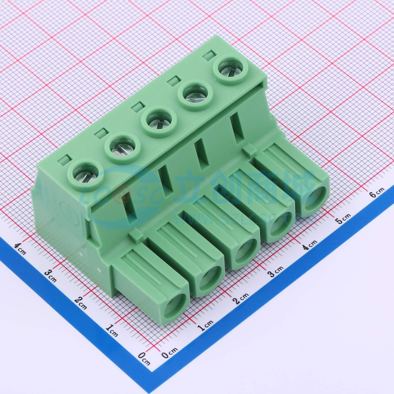 点击查看大图 KF2EDGSK-10.16-5P实物图