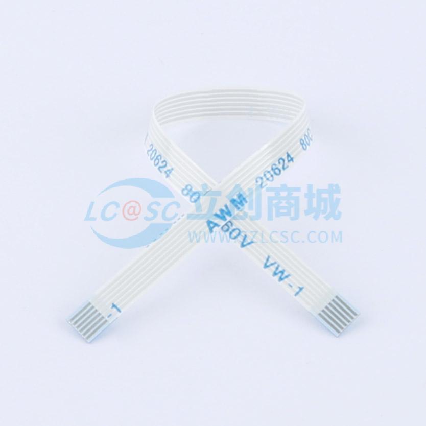 点击查看大图 FFC-0.5-6P-100mm实物图