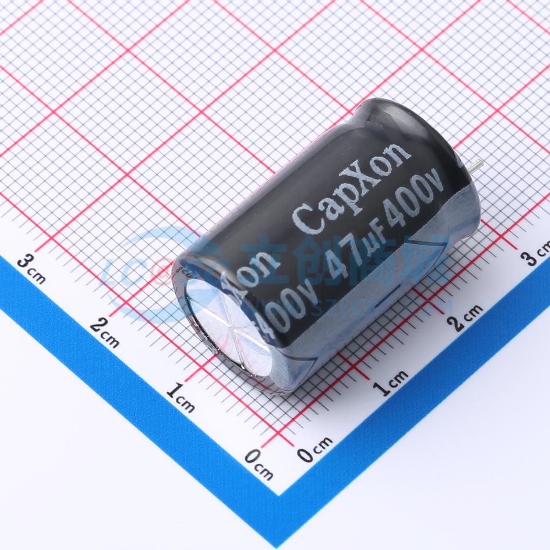 点击查看大图 KM470M400J250ECA实物图