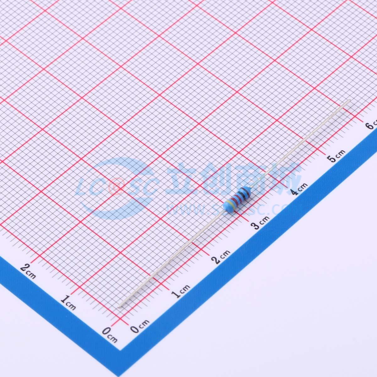 点击查看大图 MFR-25FBF52-422R实物图