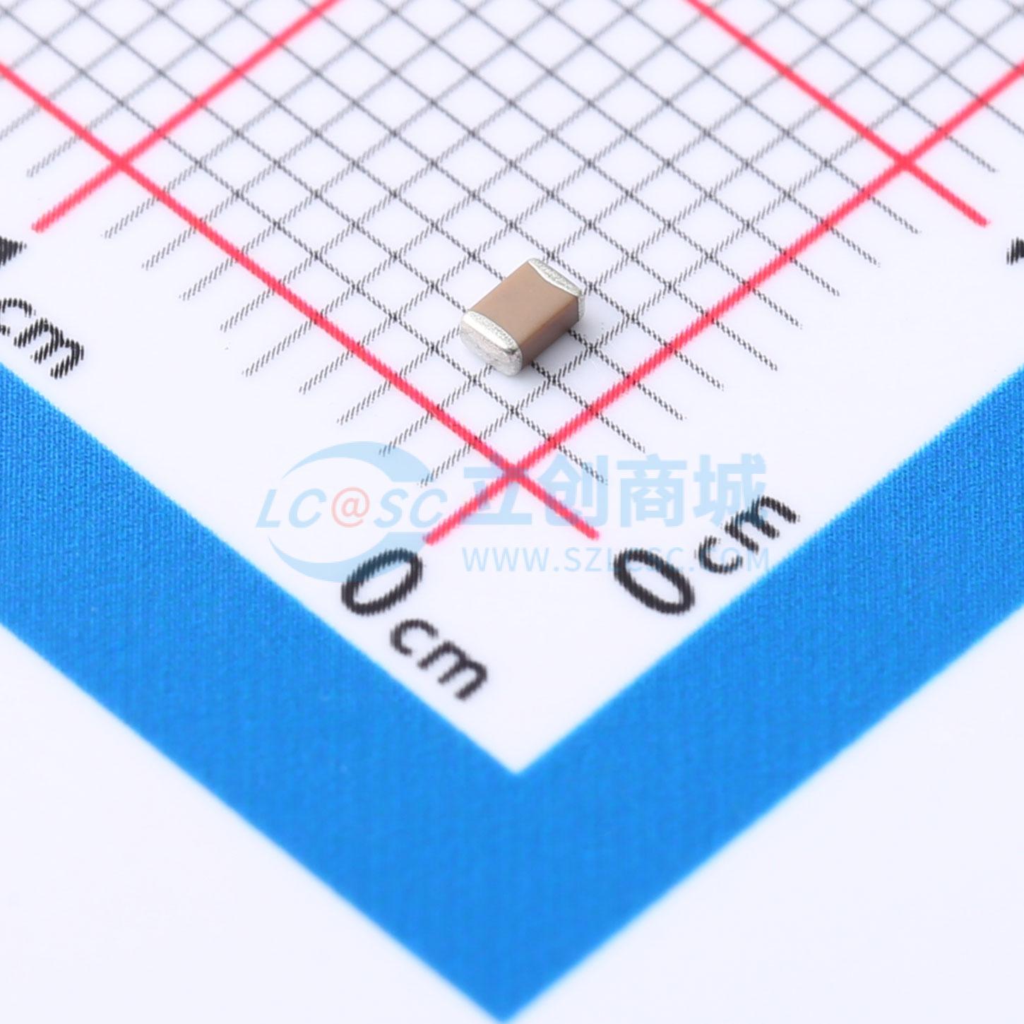 点击查看大图 TCC0805X7R684M500DT实物图