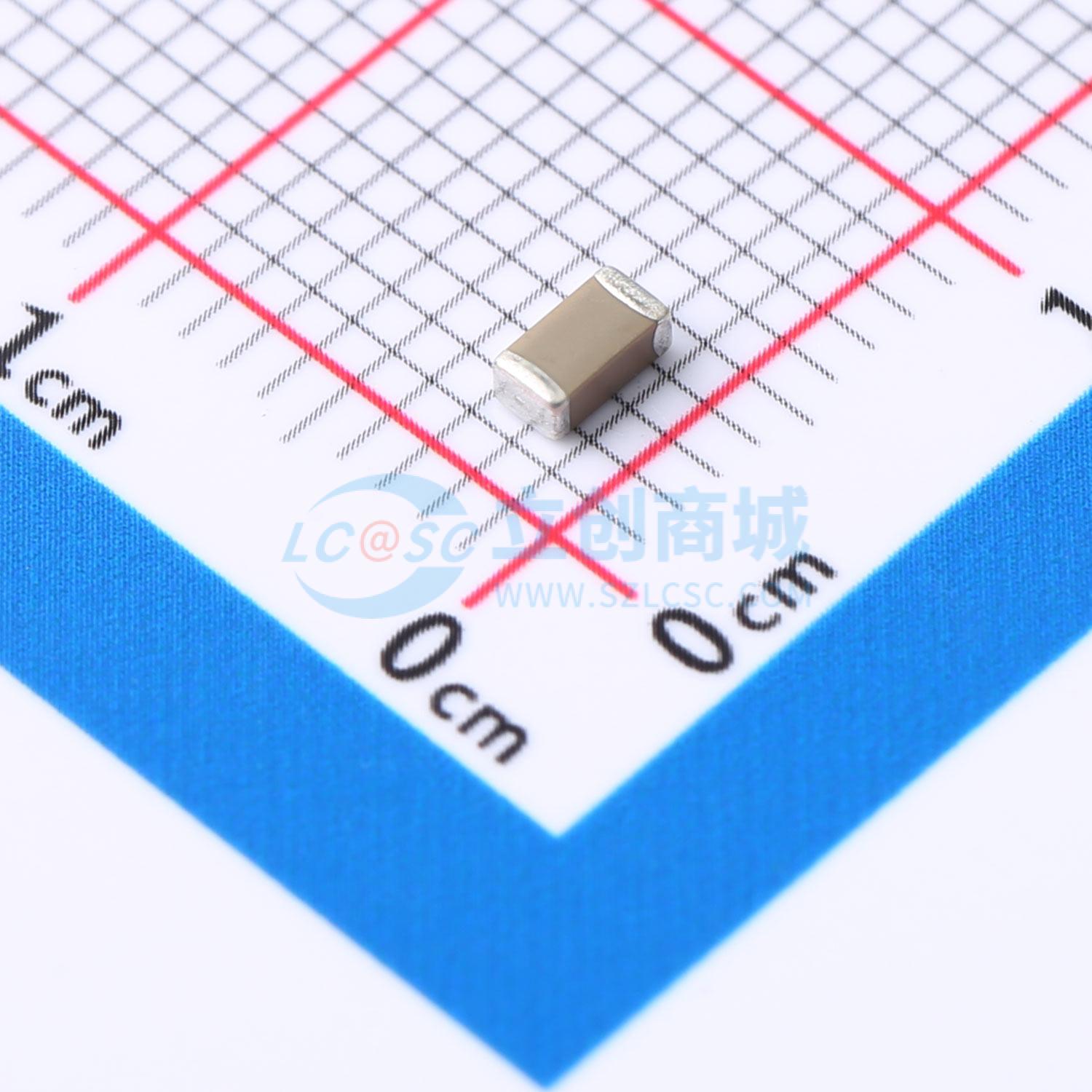 点击查看大图 TCC1206M3L104K250FT实物图