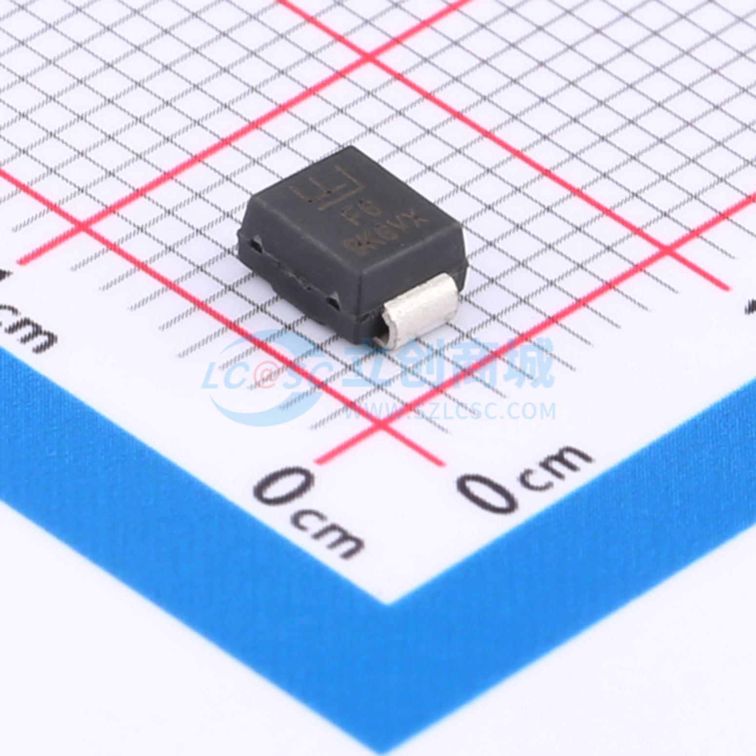 点击查看大图 SMBJ350CA实物图