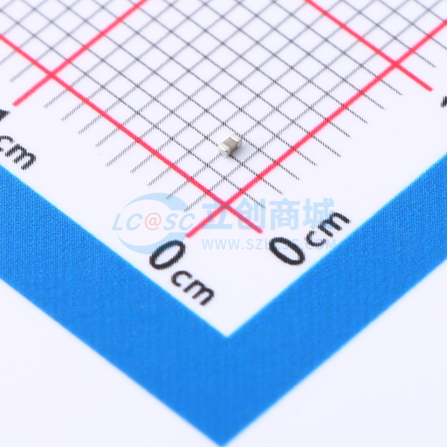 点击查看大图 TCC0402COG470K500AT实物图