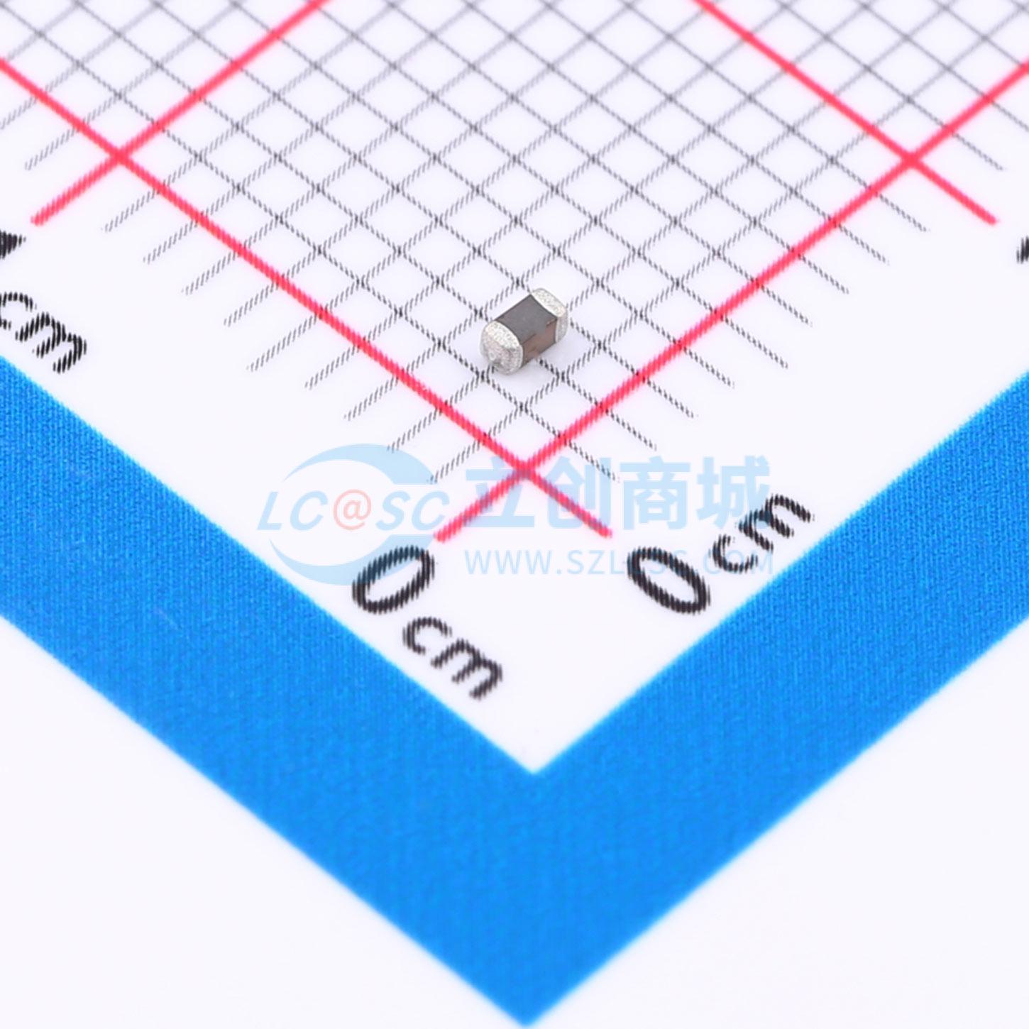 点击查看大图 TCC0603X7R332K500CTS实物图