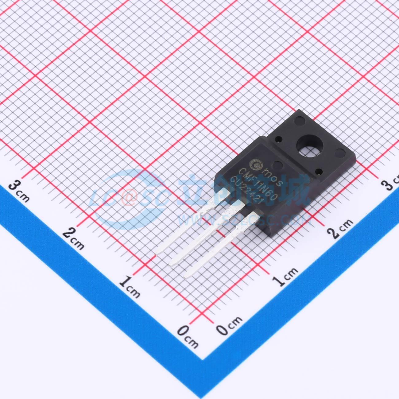 点击查看大图 CMF11N60实物图