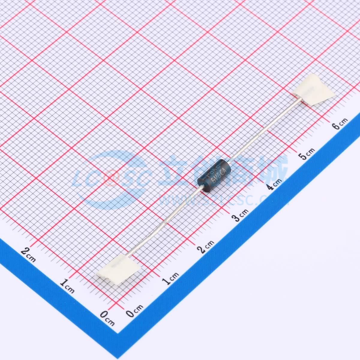 点击查看大图 P6KE6V8CA实物图