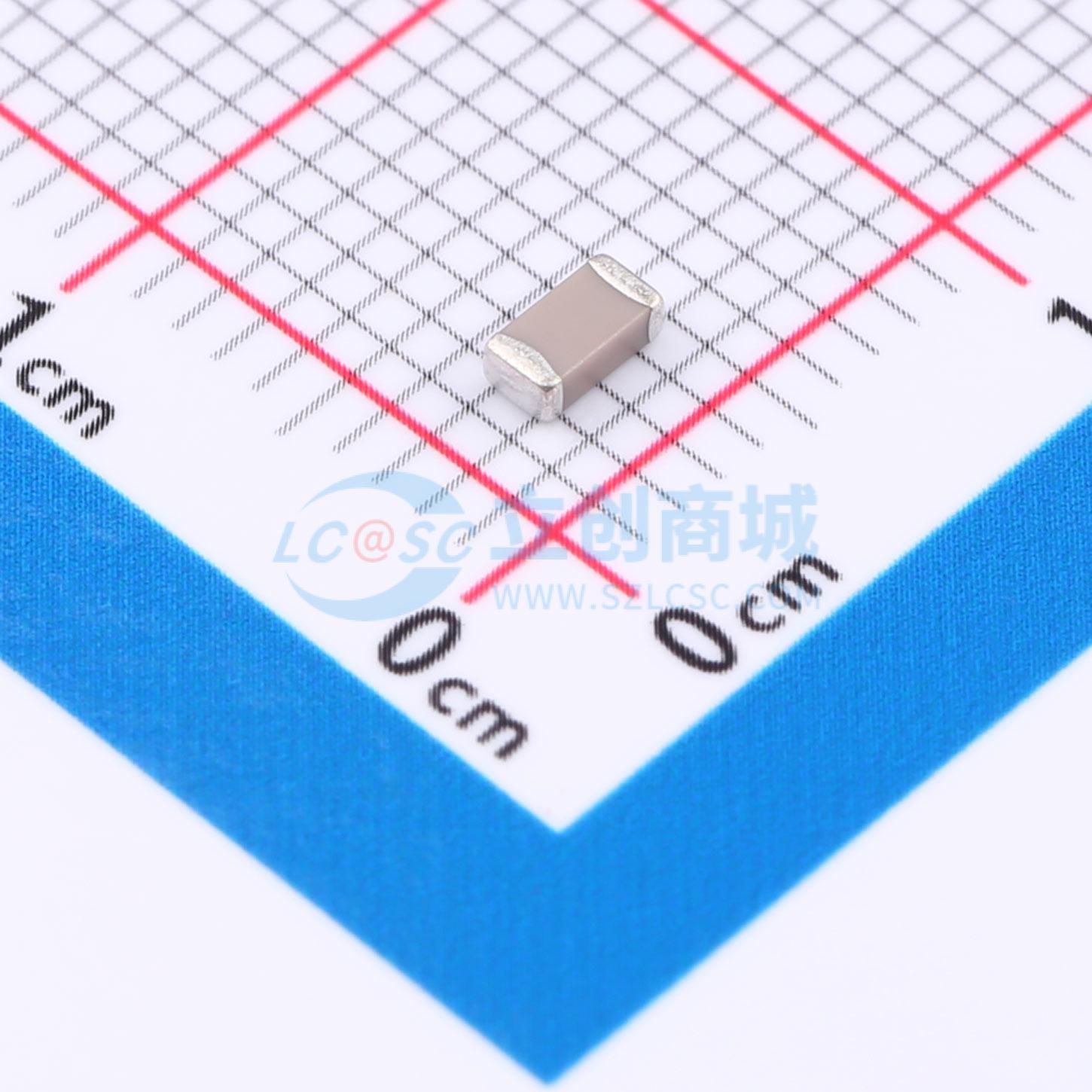 TCC1206COG101J102FT实物图