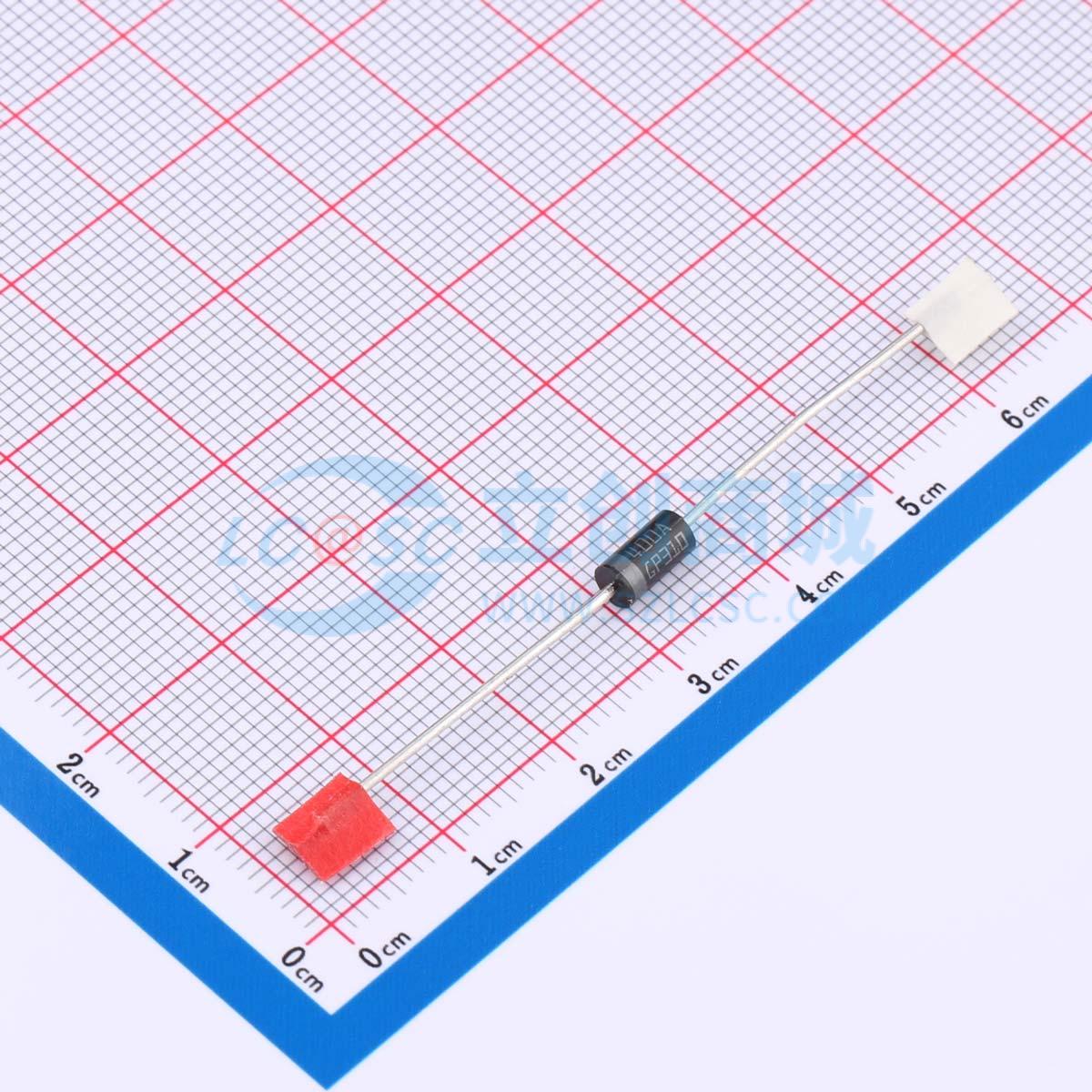 点击查看大图 P6KE400A实物图