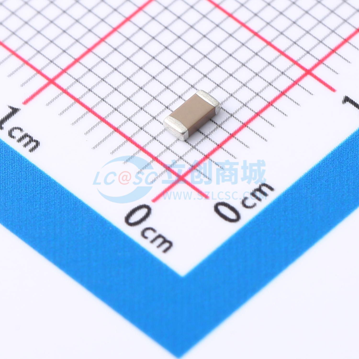 点击查看大图 TCC1206X7R471K101DT实物图