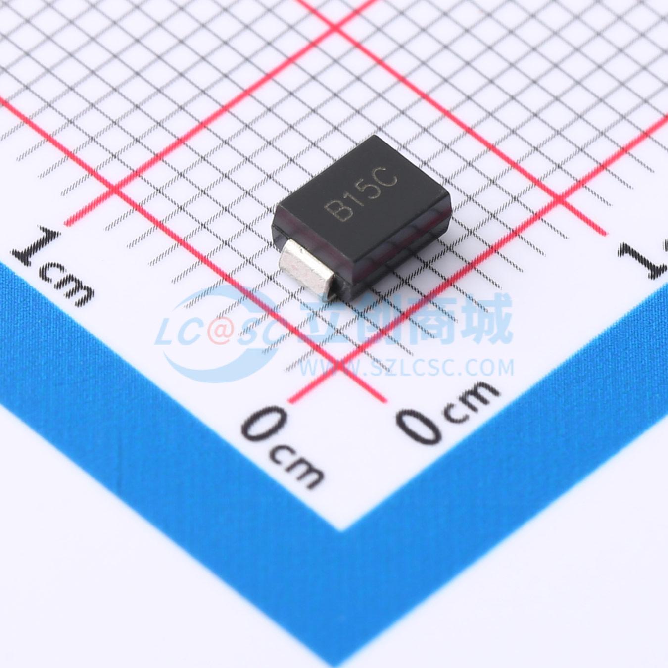 点击查看大图 BV-SMBJ15CA实物图