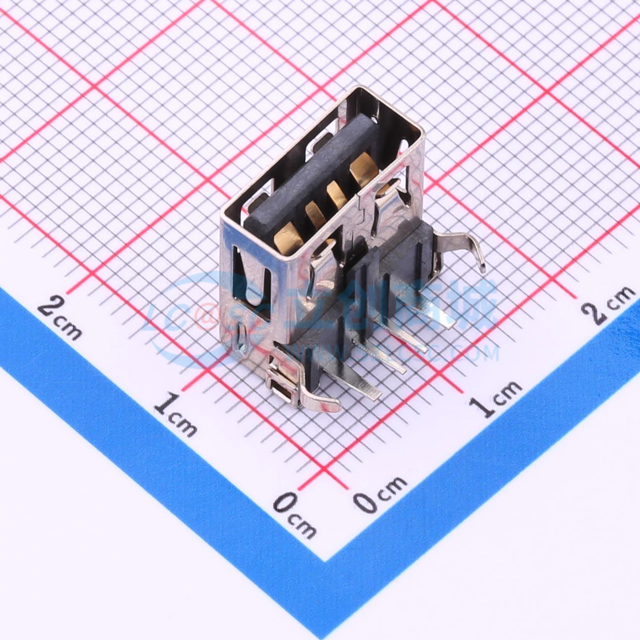 点击查看大图 USB90-02-T1-3A-B1实物图