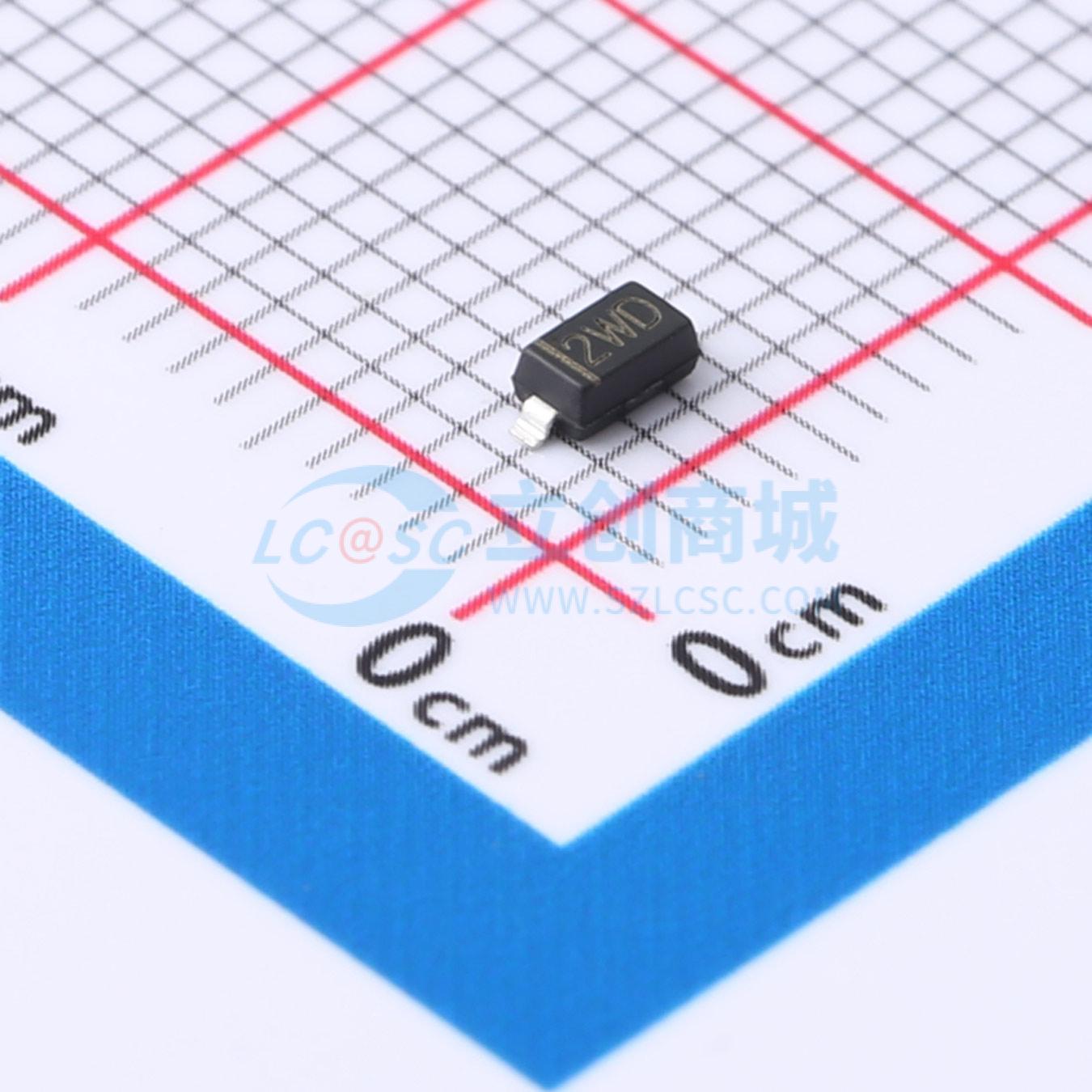 点击查看大图 BZT52B8V2实物图