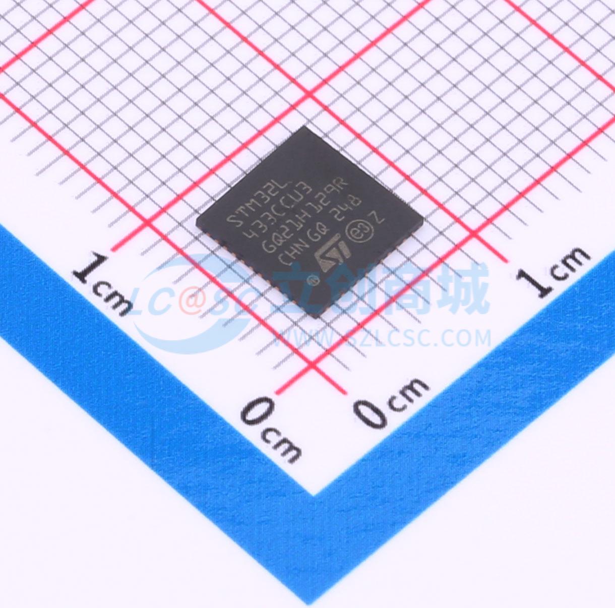 STM32L433CCU3实物图