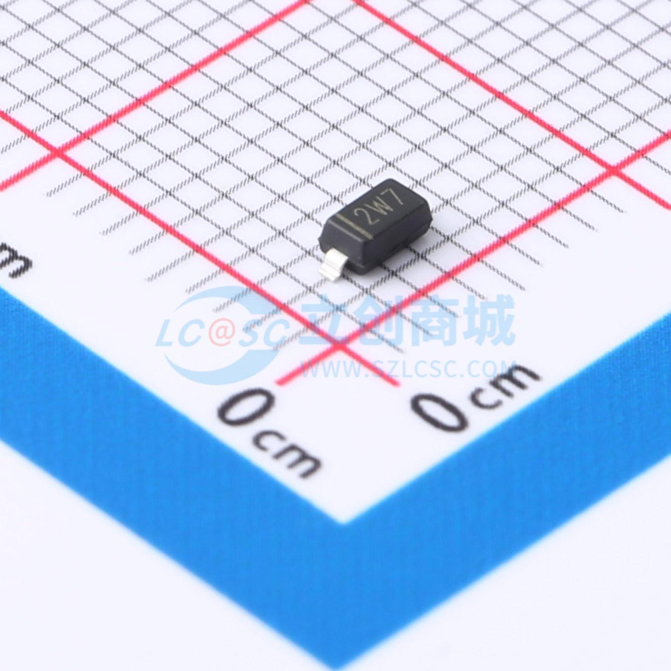 点击查看大图 BZT52B4V7实物图