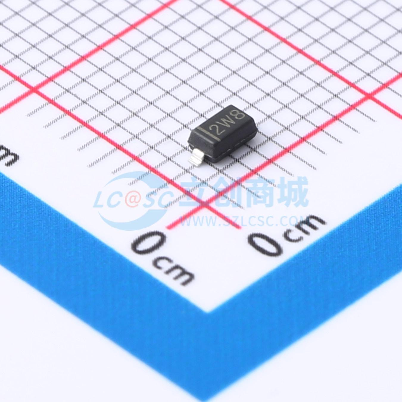 点击查看大图 BZT52B5V1实物图