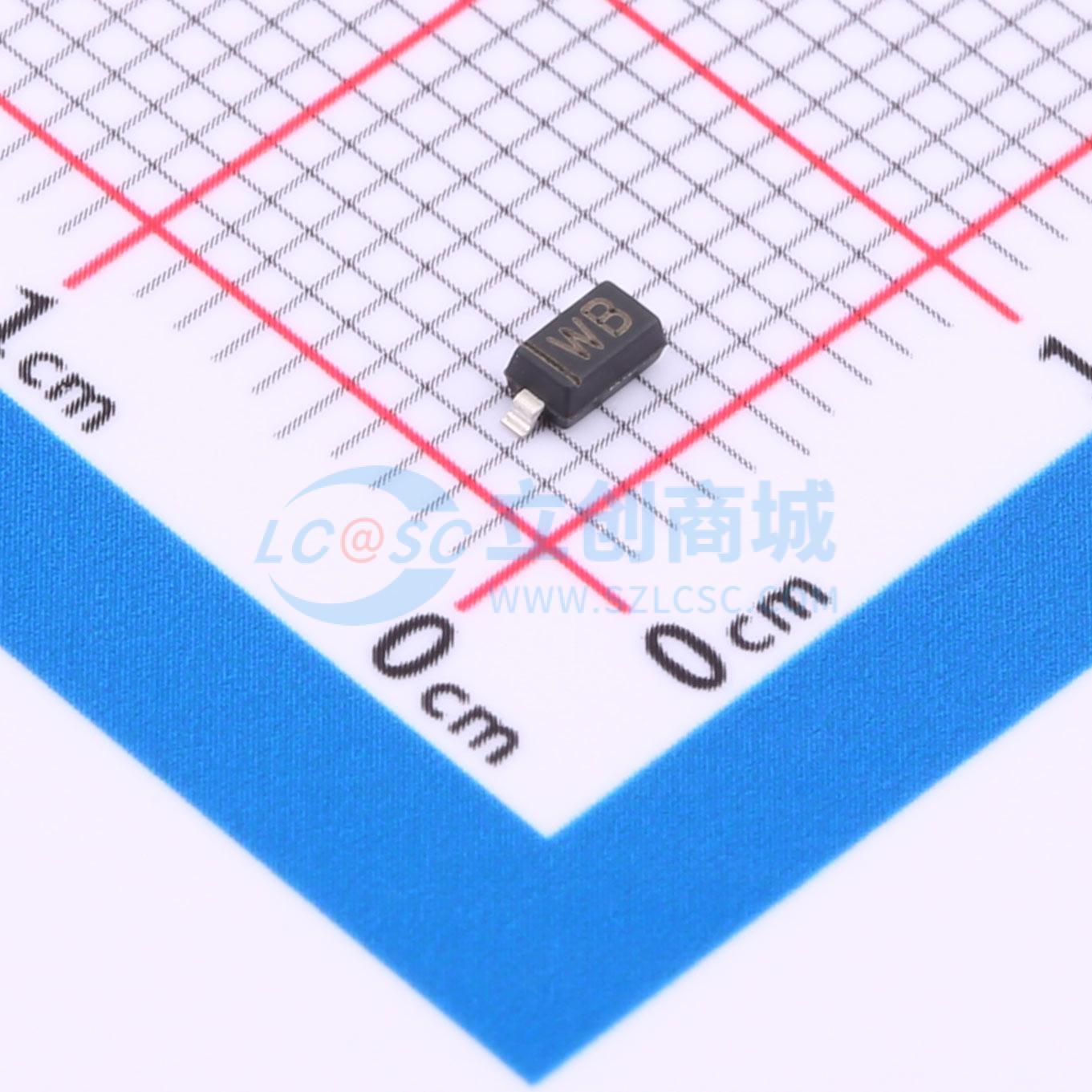 点击查看大图 BZT52C6V8实物图