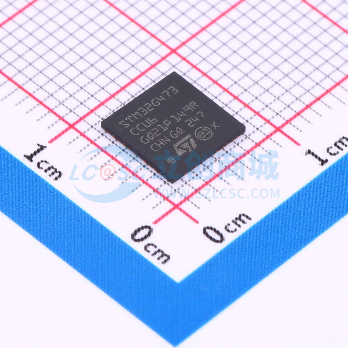 点击查看大图 STM32G473CCU6实物图