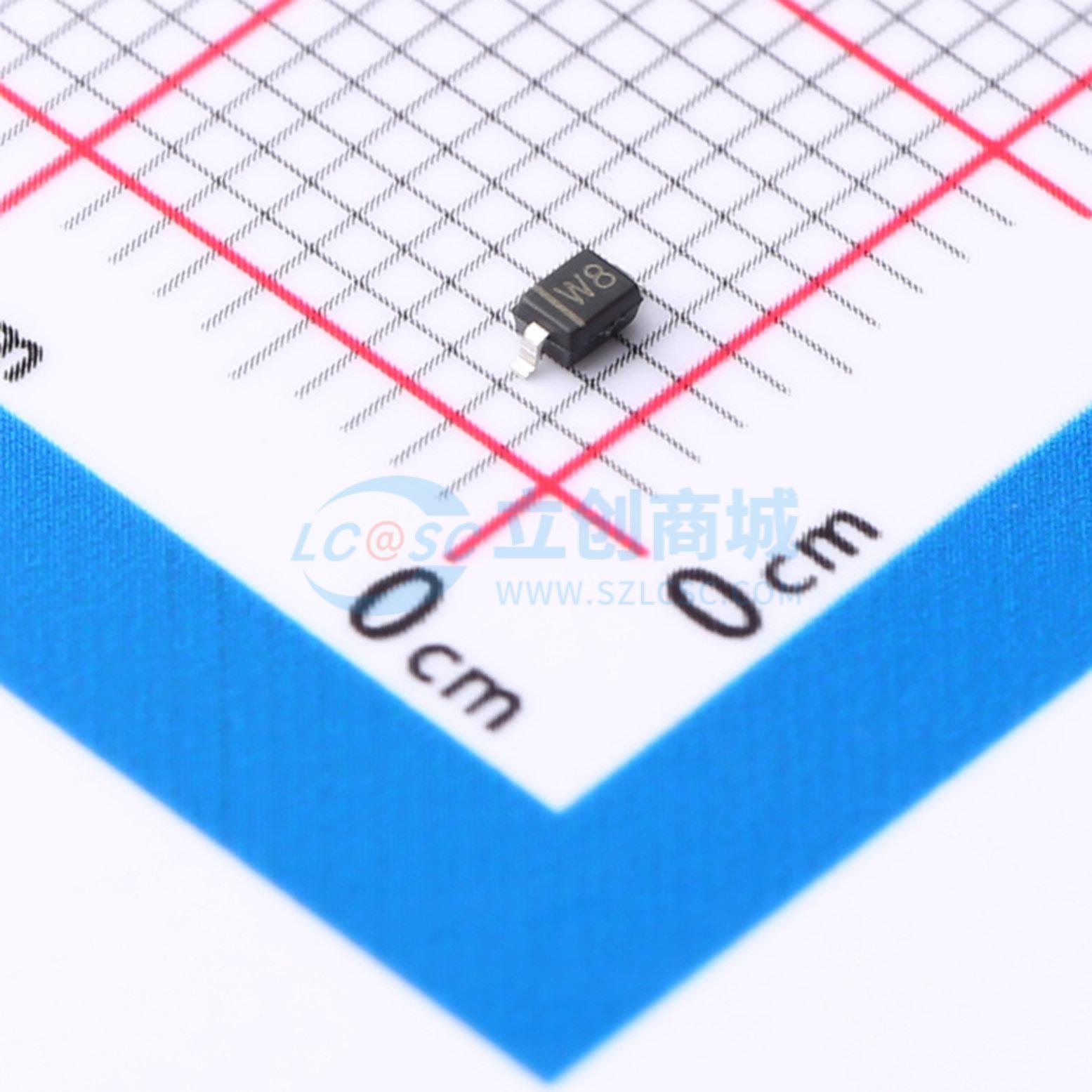 点击查看大图 BZT52C5V1S实物图