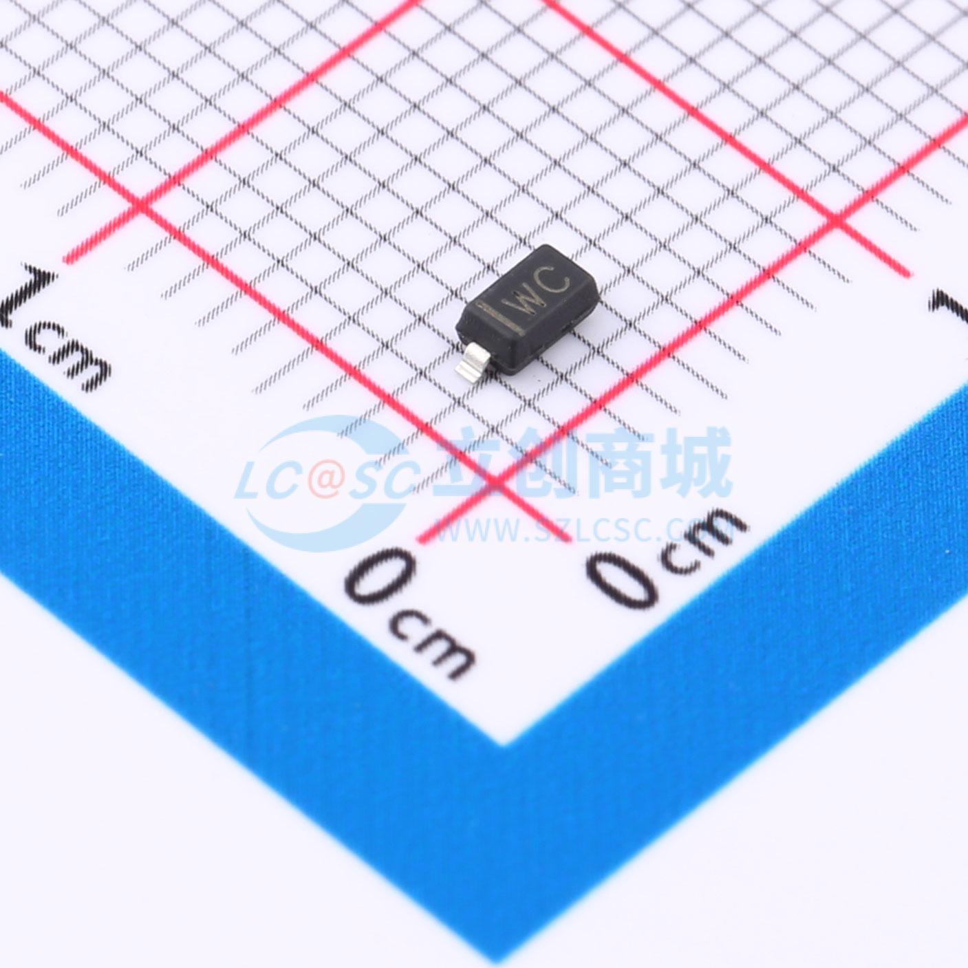 点击查看大图 BZT52C7V5实物图