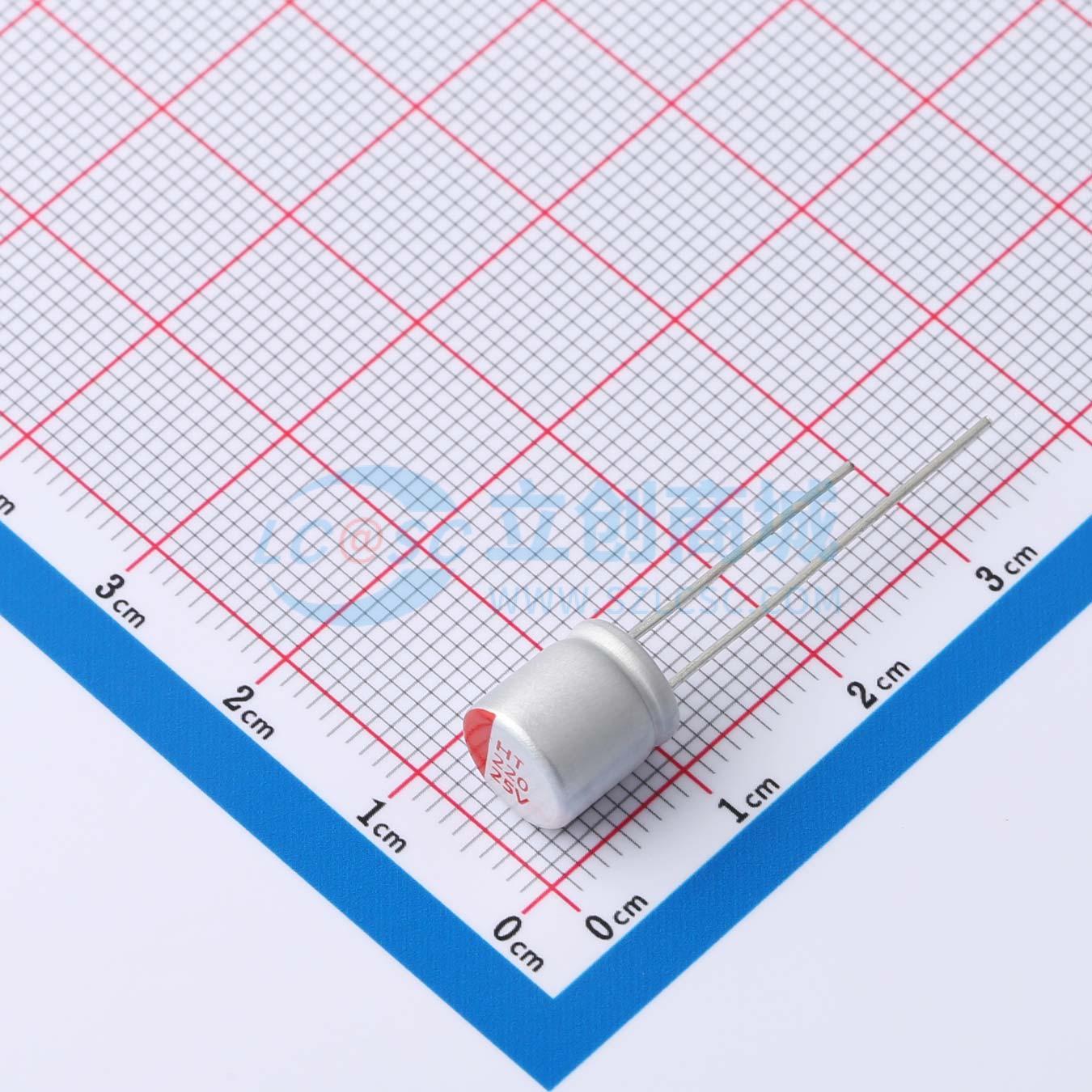 点击查看大图 HT1E227M0808PC实物图