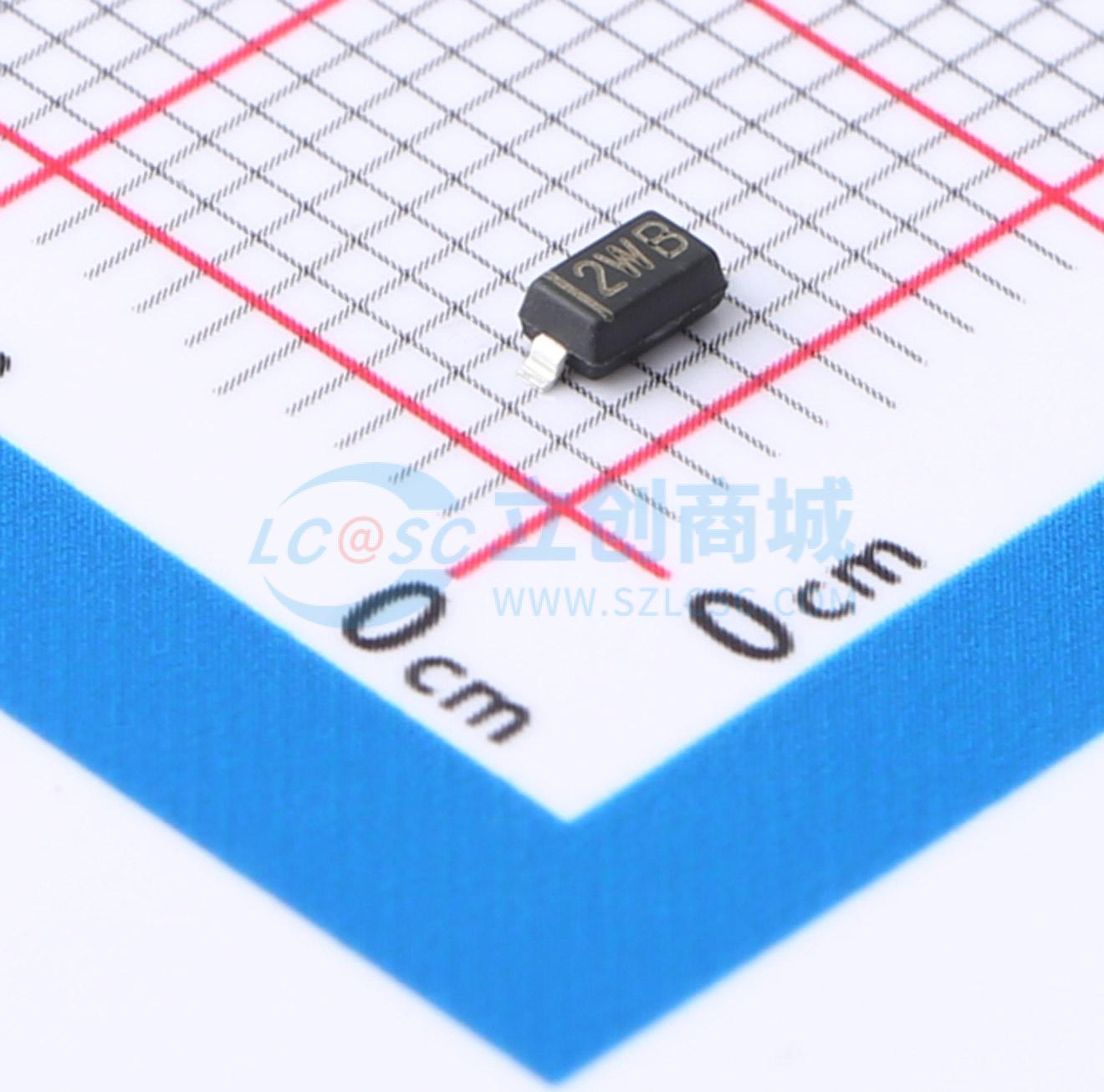 点击查看大图 BZT52B6V8实物图