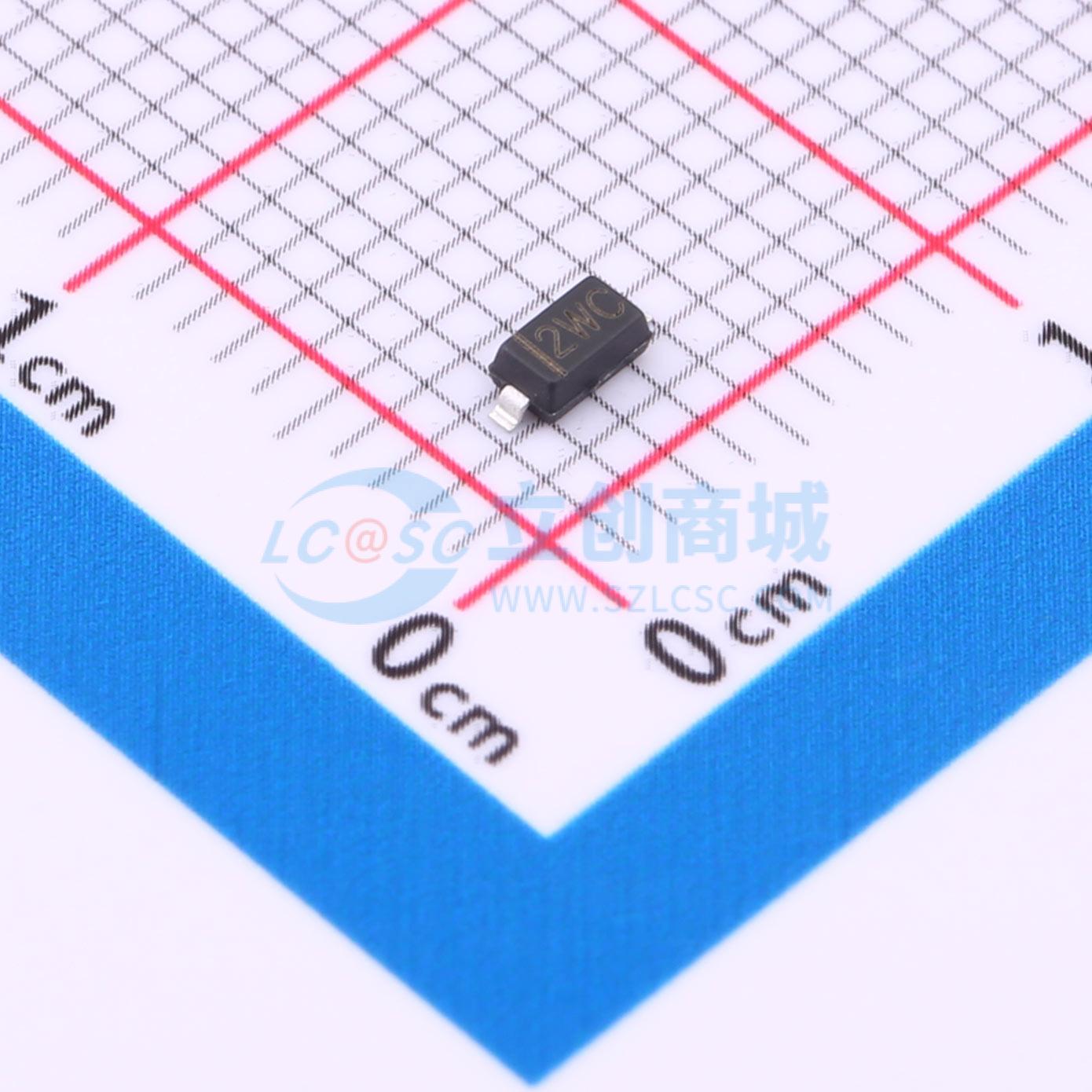 点击查看大图 BZT52B7V5实物图