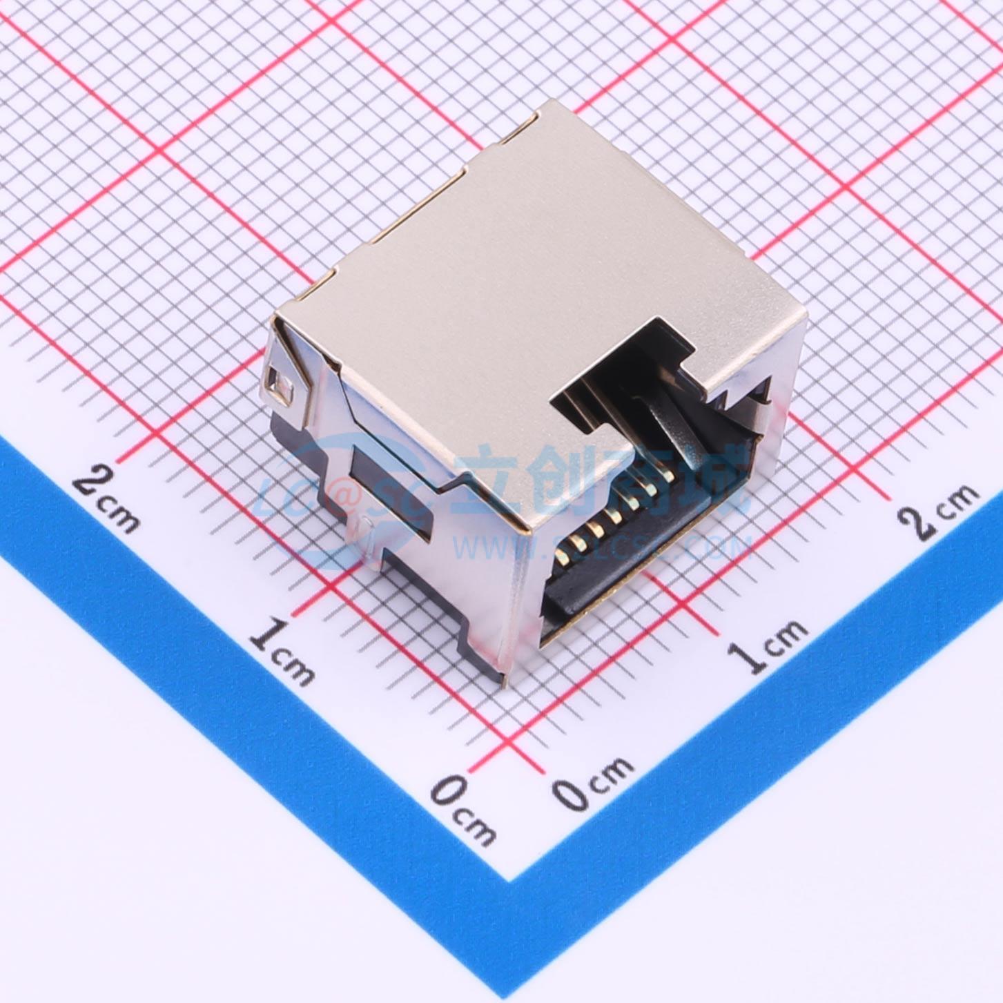 点击查看大图 RJ45-001-017-11实物图