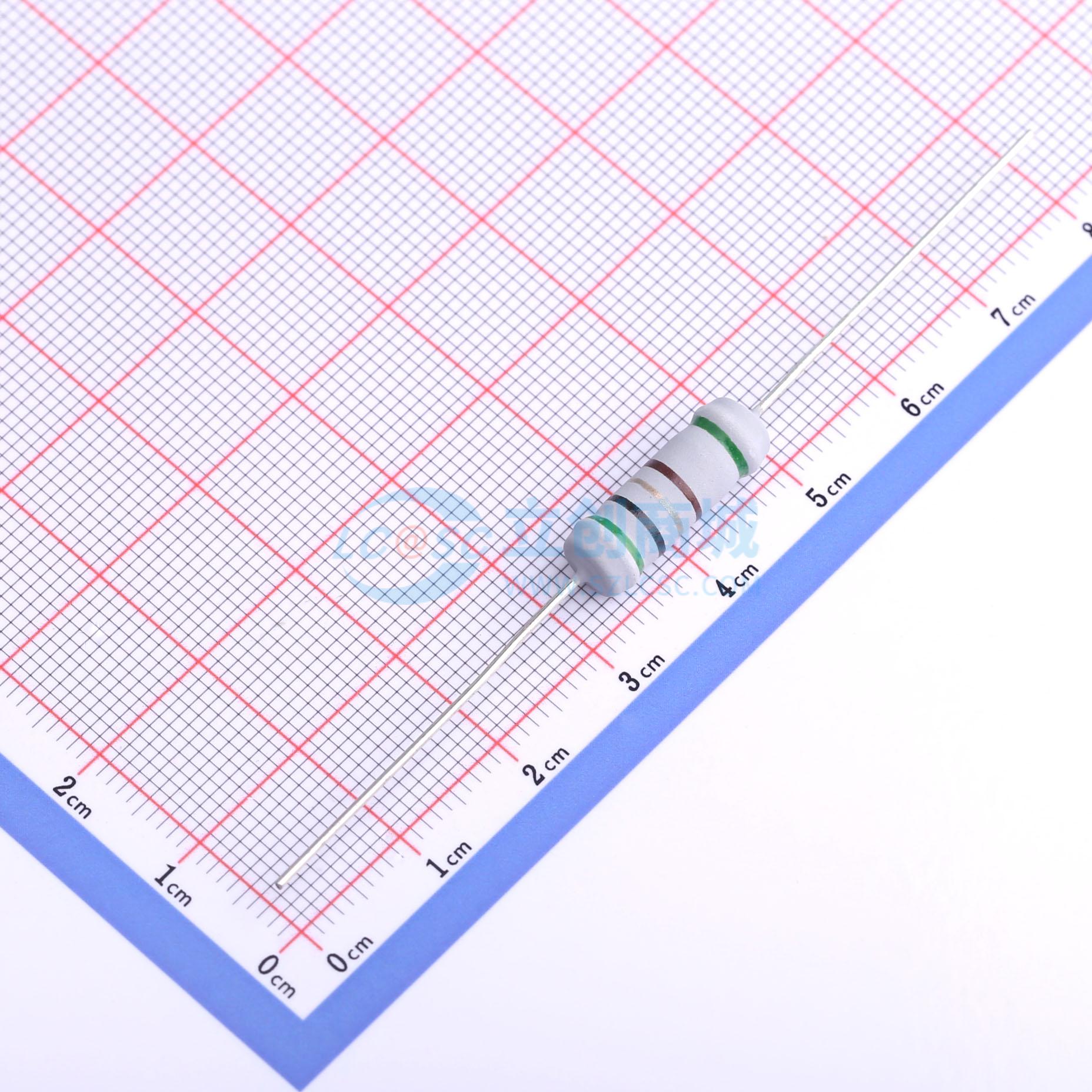 NKNP3W-5Ω±1%-9T73实物图