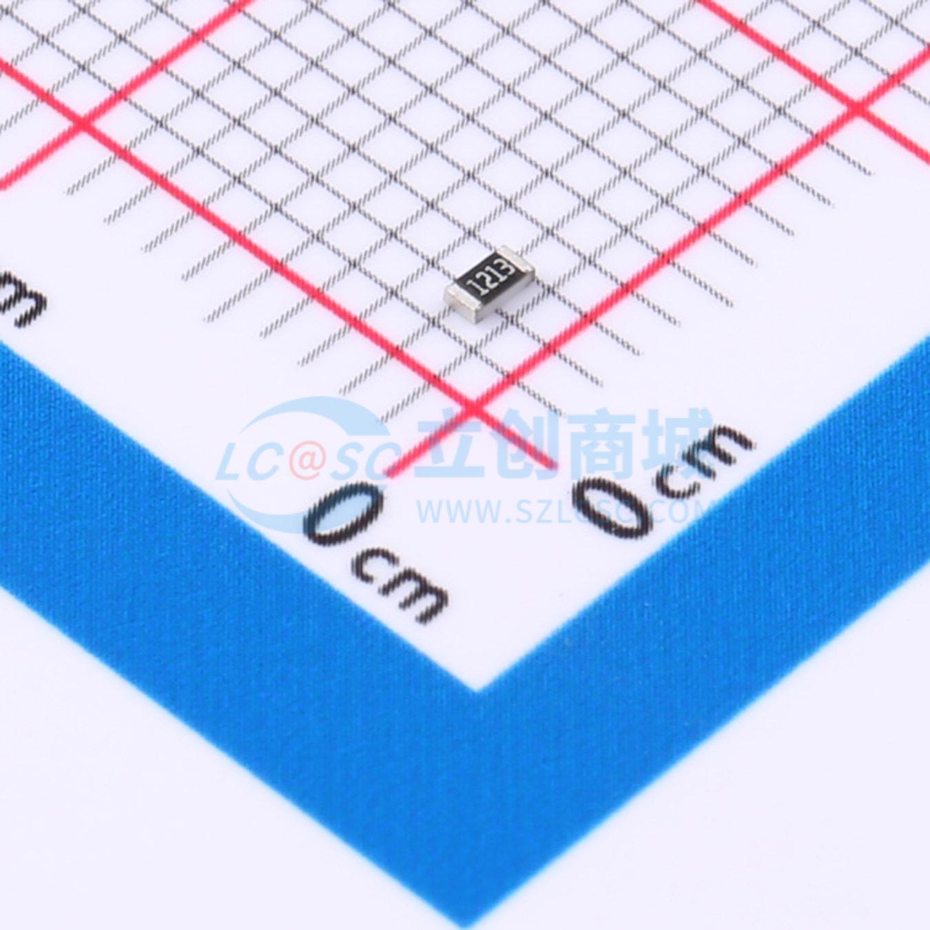 点击查看大图 CRCW0603121KFKEAC实物图