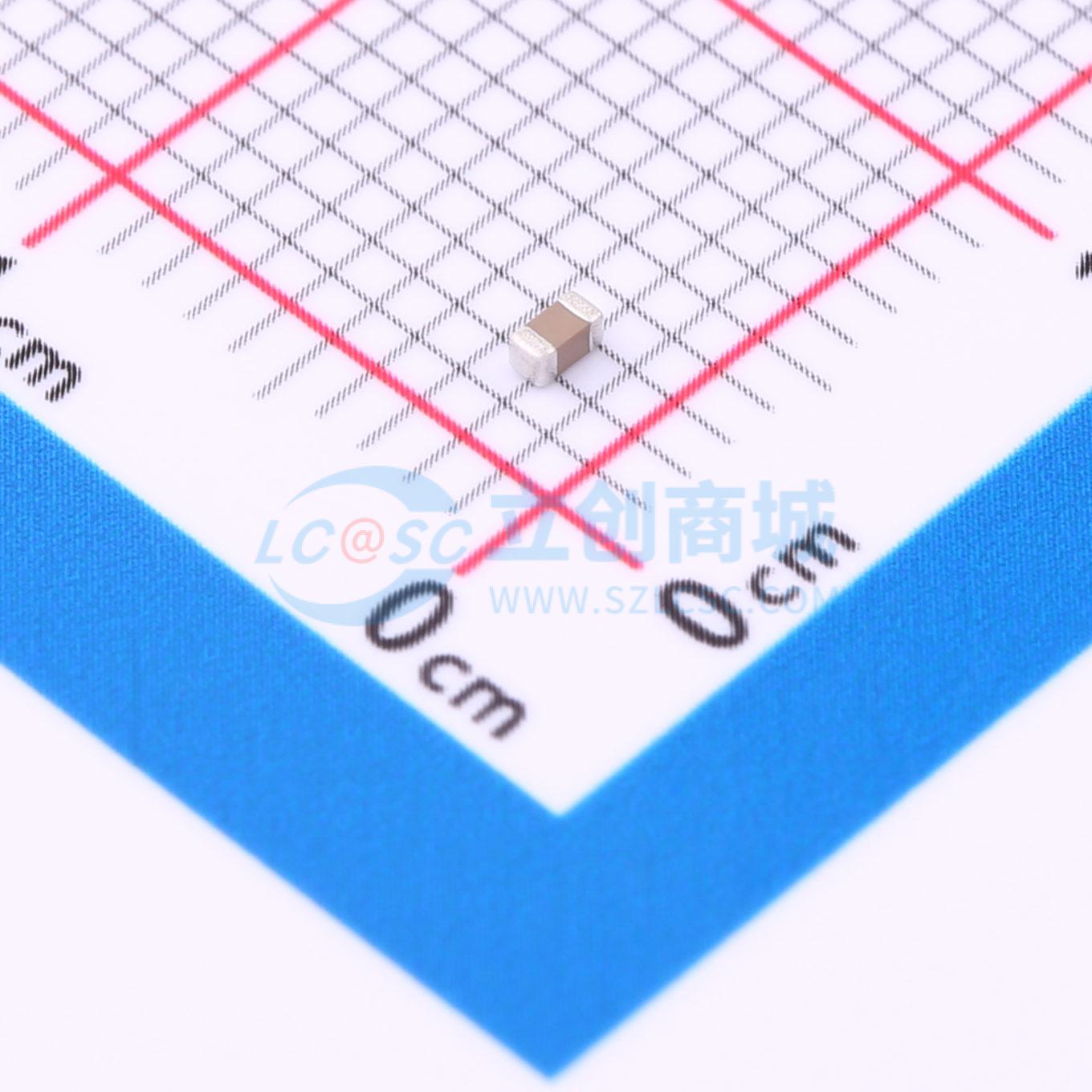 点击查看大图 FCC0603B104M500CT实物图