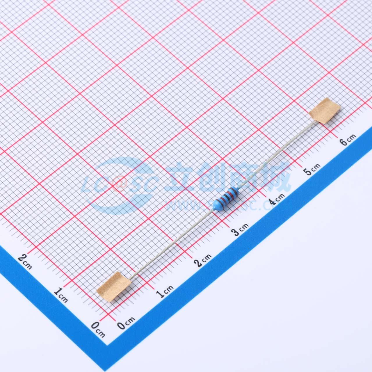 点击查看大图 MFR-25FRF52-12K实物图