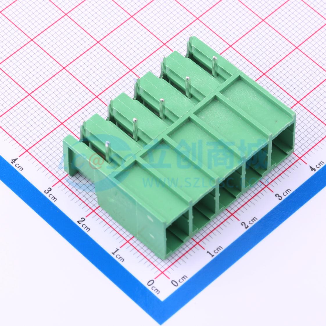 点击查看大图 DB3ERC-7.62-5P-GN实物图