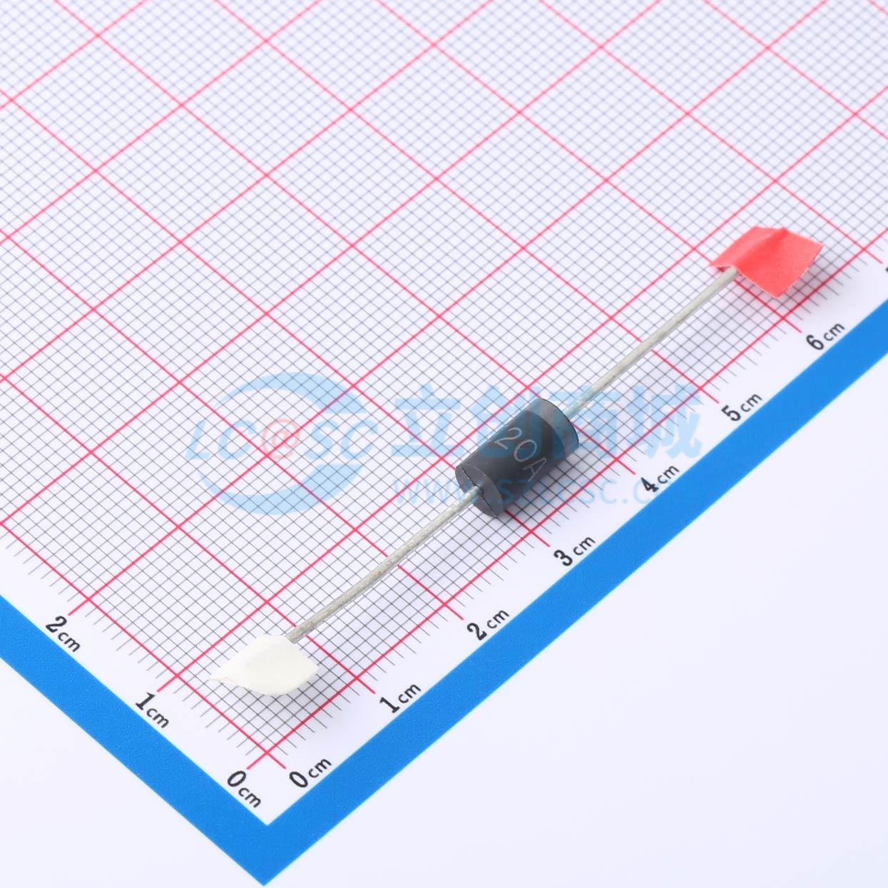 点击查看大图 1.5KE20A实物图