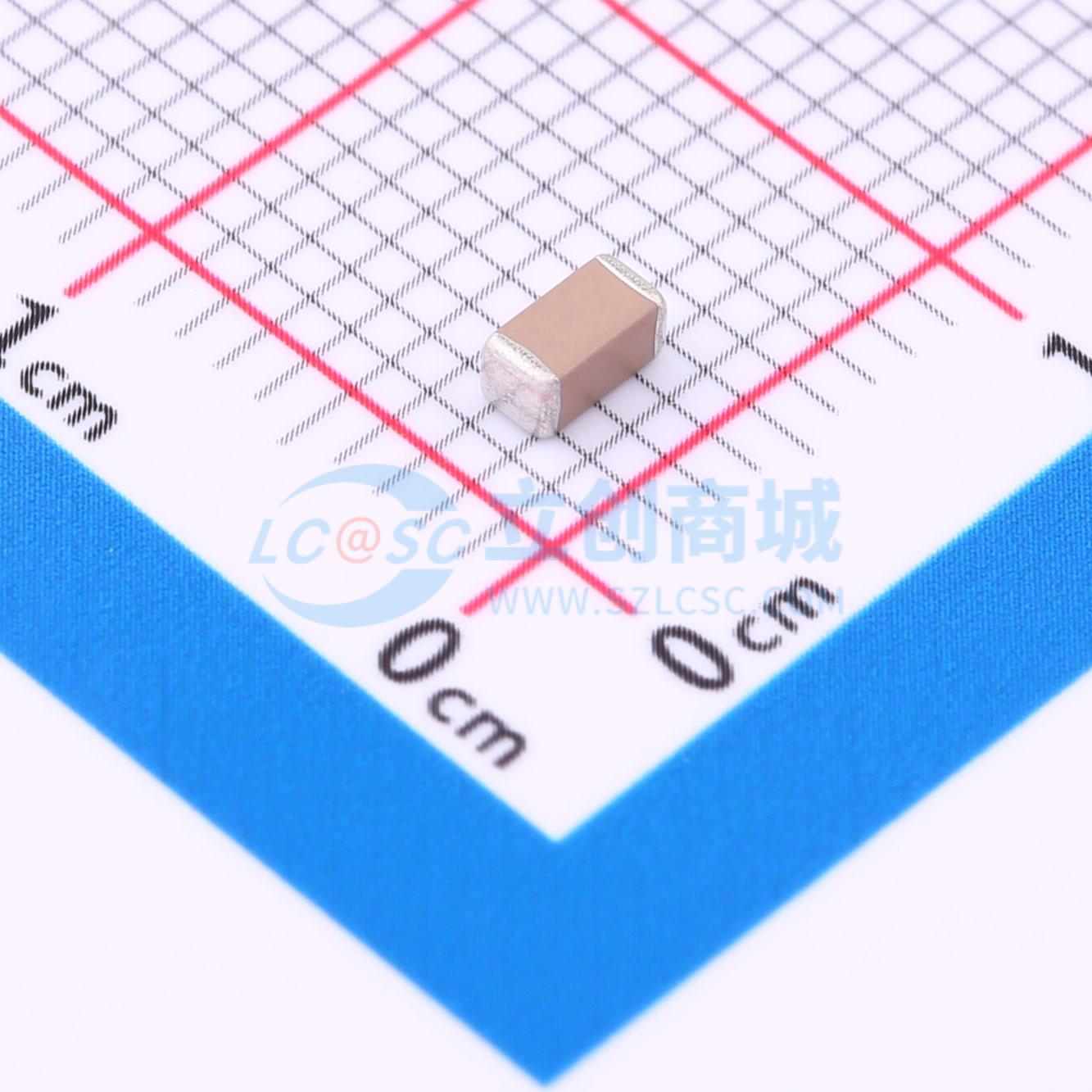 点击查看大图 FCC1206B105K500HT实物图
