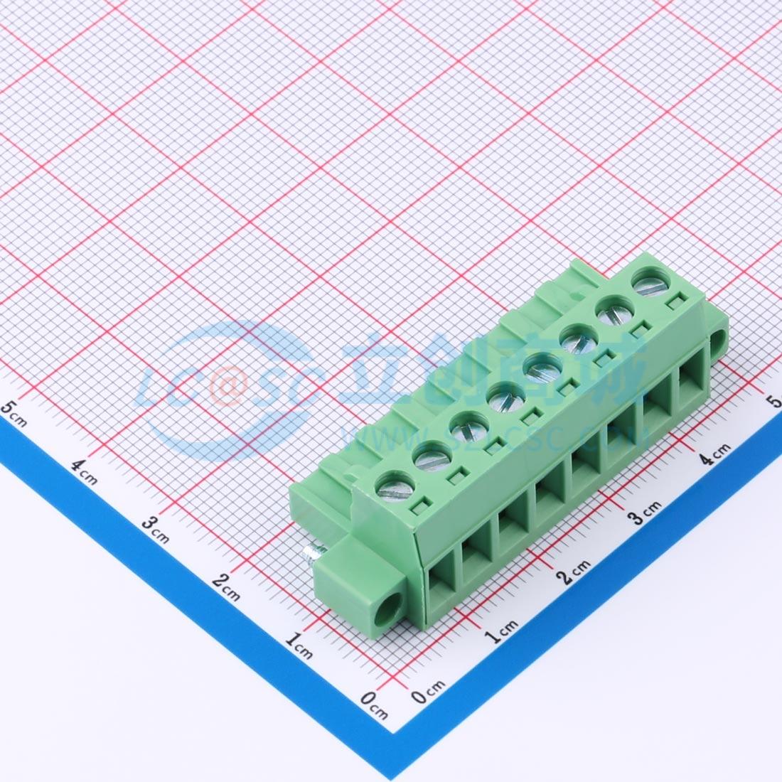 点击查看大图 DB2EKM-5.0-8P-GN-S实物图