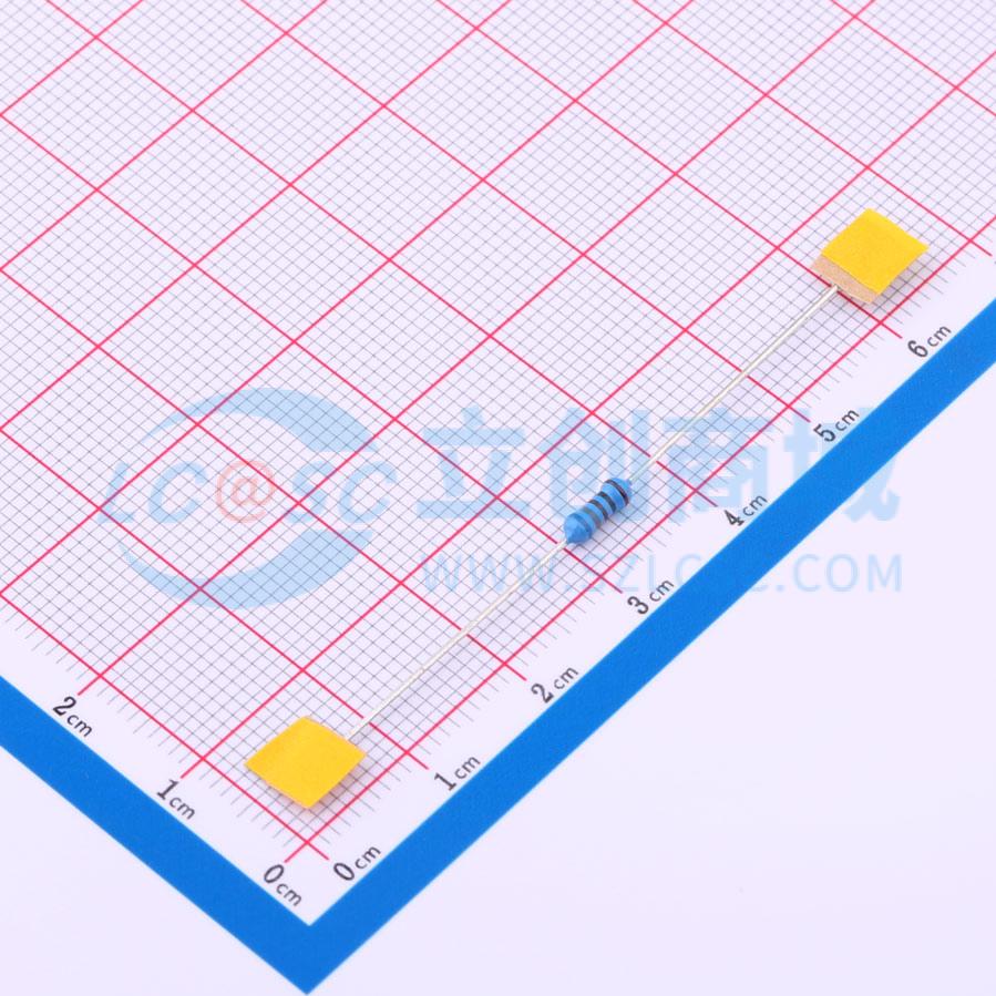 点击查看大图 MFR-25FRF52-681R实物图