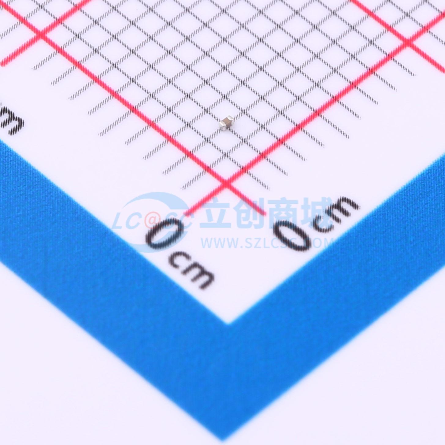 点击查看大图 FCC0201X104K100ZT实物图