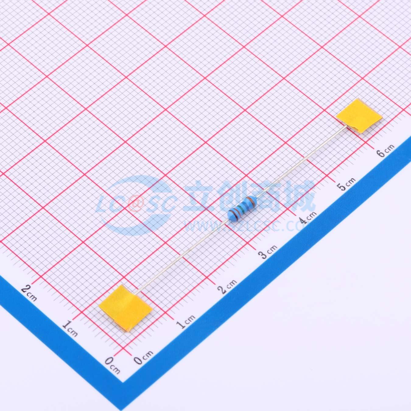 点击查看大图 MFR-25FRF52-365K实物图