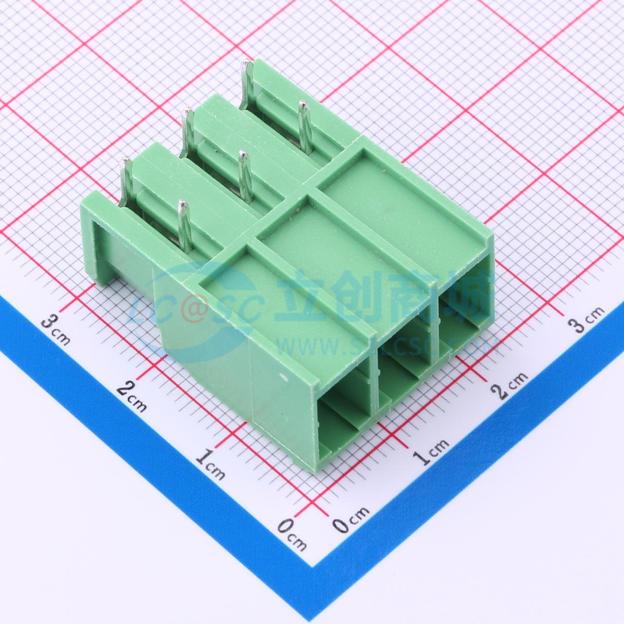 点击查看大图 DB3ERC-7.62-3P-GN实物图