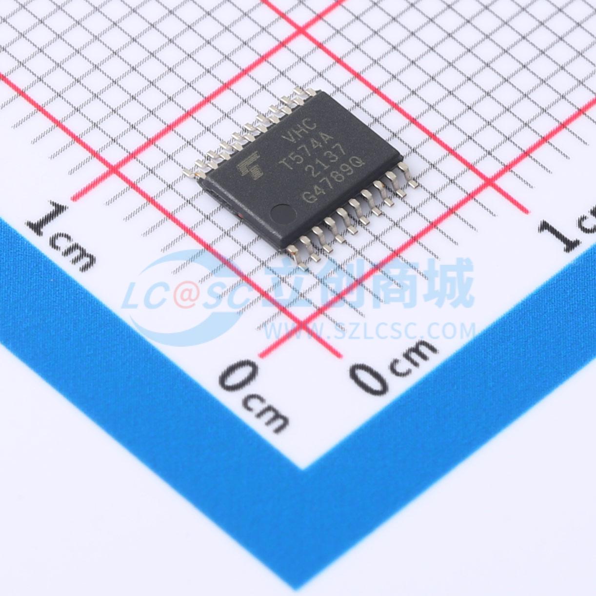 点击查看大图 74VHCT574AFT(BE)实物图