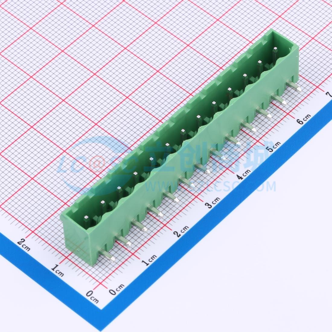 点击查看大图 DB2ERC-5.0-13P-GN实物图