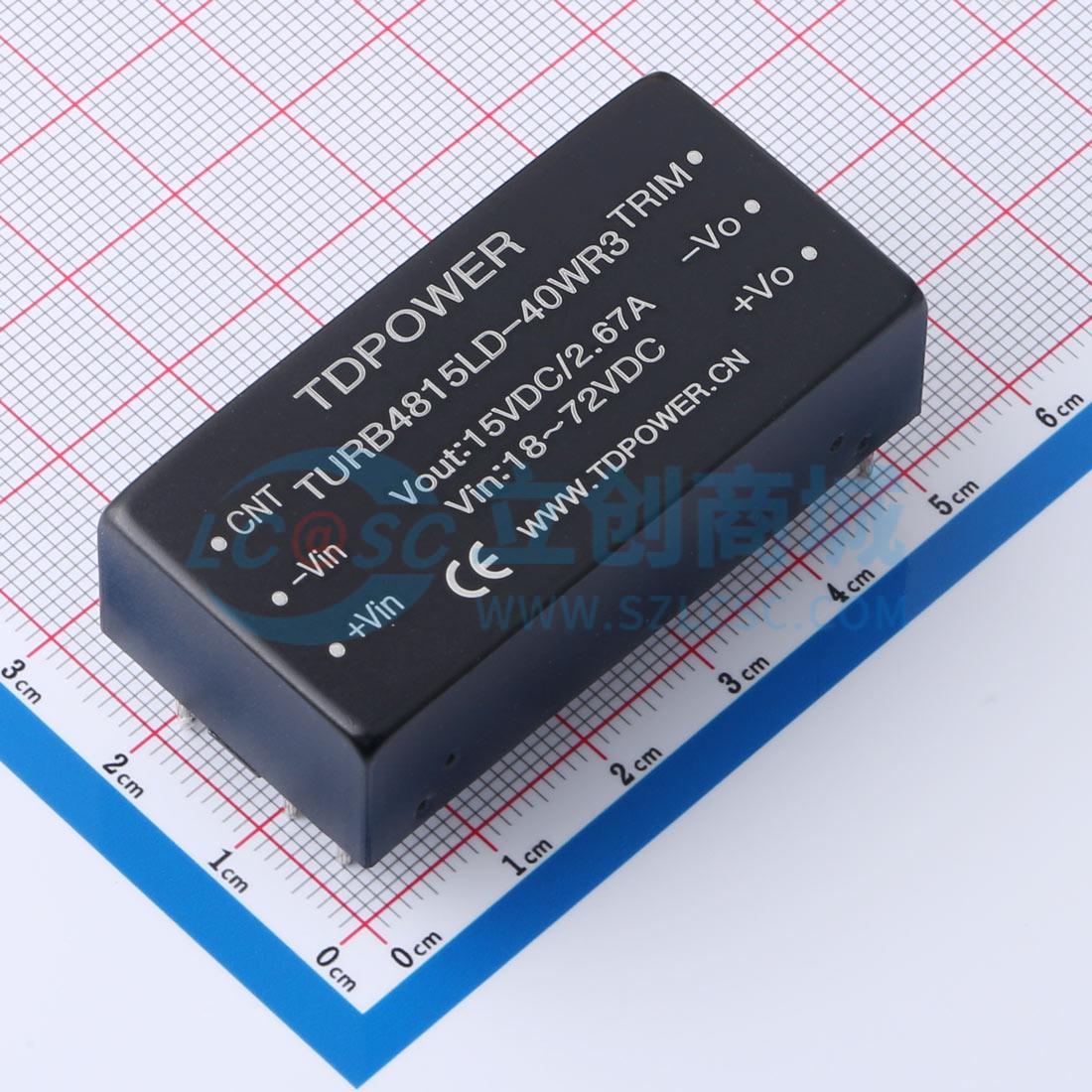 点击查看大图 TURB4815LD-40WR3实物图