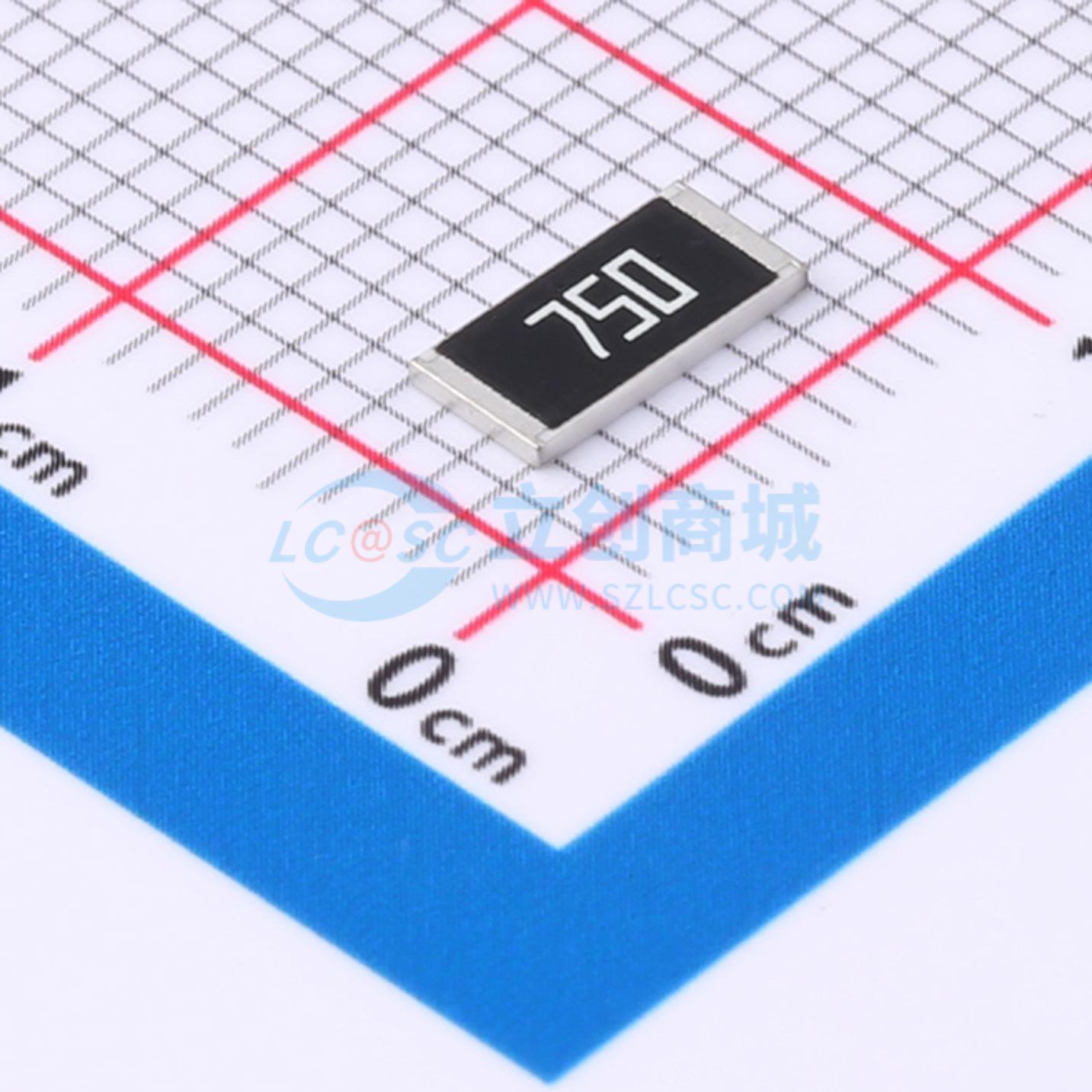 点击查看大图 SC2512J75R0F1WNKH实物图