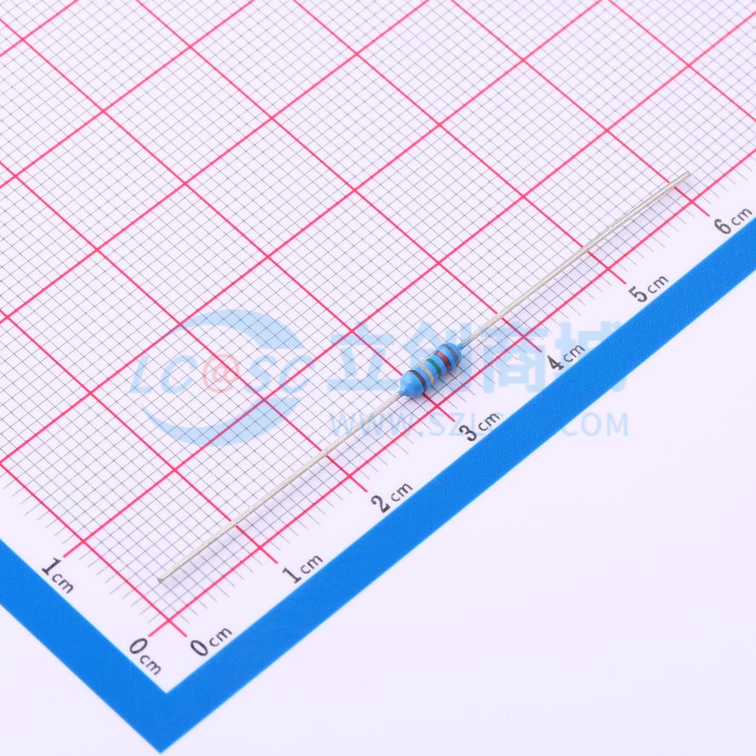点击查看大图 MFR-25FBF52-82R5实物图