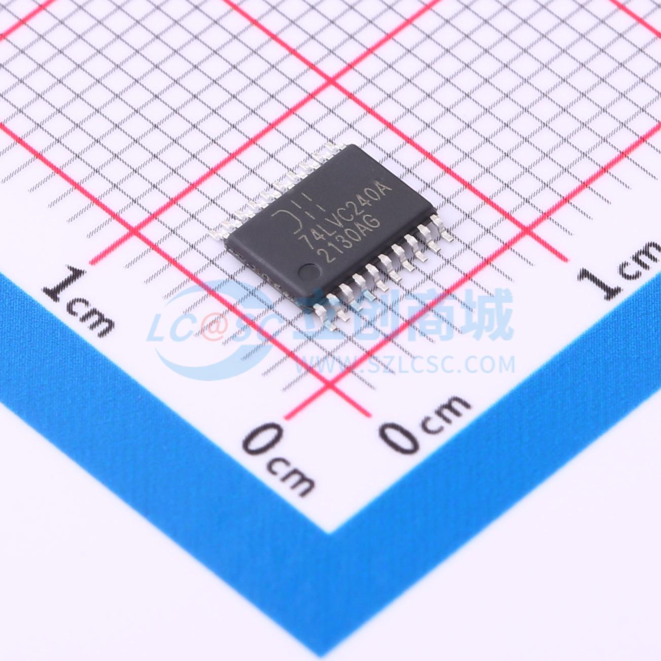 74LVC240AT20-13实物图