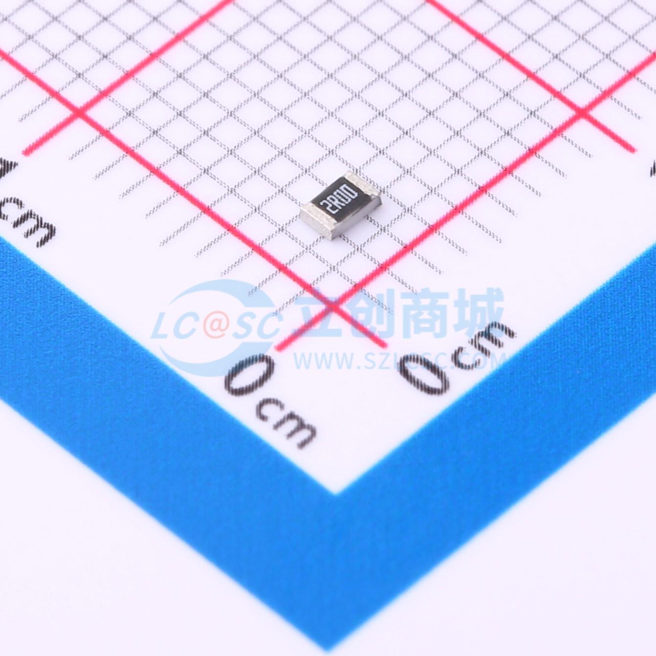 点击查看大图 CR0805F2R00P05S实物图