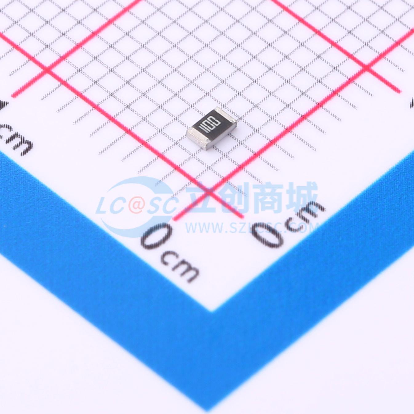 点击查看大图 CR0805F110RP05Z实物图