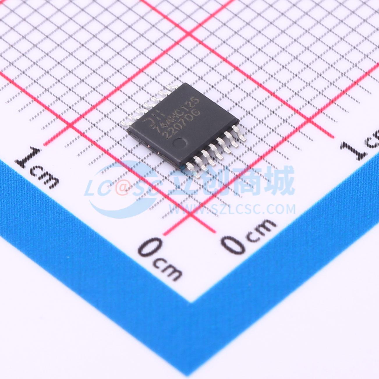点击查看大图 74AHC125T14-13实物图